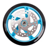 inSPORTline Náhradné koliesko s brzdovým diskom na kolobežku Discola 200x30mm žltá · záber 2