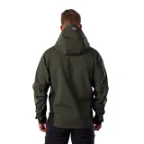 Pánska turistická bunda s kapucňou NORTHFINDER CLIFTON 550blackdarkgreen · záber 5