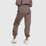 Dámske oversized tepláky Iron Aesthetics Simone, hnedé · záber 5