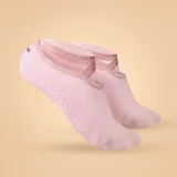 BeastPink Ponožky Grip Yoga Socks Pink - Velikost: M | Barva: ružová | Hmotnost: 0,032 kg | Balení: 250 · záber 2