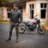 Moto topánky W-TEC Vigger Farba olivovo zelená, · záber 4