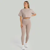 STRIX Ženska kratka majica Taupe · záber 4