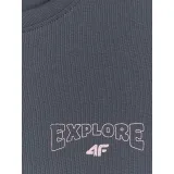 Dívčí tričko s krátkým rukávem 4F JUNIOR TSHIRT F2886-22S-ANTHRACITE · záber 4