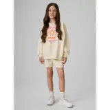 Dívčí kraťasy 4F JUNIOR SHORTS CAS F769-11S-OFF WHITE · záber 4