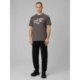 Pánské tričko s krátkým rukávem 4F TSHIRT M2659-24S-MIDDLE GREY · záber 5