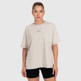 Dámské oversized tričko Iron Aesthetics Fit club, washed grey · záber 2
