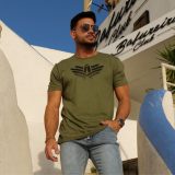 Pánske športové tričko Iron Aesthetics Break, zelené · záber 1