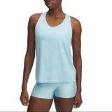 Dámské tréninkové tílko UNDER ARMOUR Tech Knockout Tank-BLU · záber 1
