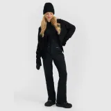 Dámský oversize fleece se stojáčkem - černý · záber 2