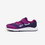 DECATHLON Detská barefoot obuv Stepper Sporty suchý zips 24-28 fialová 25 · záber 1