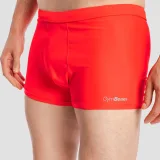 GymBeam Men‘s PRO Swim Shorts Red - Velikost: S | Barva: Červená | Hmotnost: 0,067 kg · záber 3