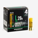 SOLOGNAC Náboj L900 28 g NI kaliber 20/70 brok č. 4 25 ks N° 4 · záber 1