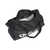 Dámská cestovní taška ADIDAS LINEAR DUF XS BLACK WHITE · záber 4