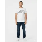 Pánské tričko s krátkým rukávem 4F TSHIRT M3342-10S-WHITE · záber 3
