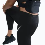 Dámske kompresné legíny NIKE W NK DF TEMPO HR 7 8 TGT SWHBR BLACK REFLECTIVE SILV WHITE · záber 4