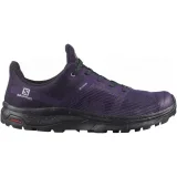 Dámská nízká turistická obuv SALOMON OUTline Prism GTX W grape black deep teal · záber 2