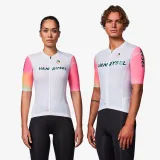 VAN RYSEL Unisex cyklistický dres RCR-R 2 Team krátky rukáv biely 2XL · záber 1