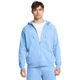 Pánská zateplená mikina se zipem UNDER ARMOUR UA Rival Fleece FZ Hoodie-BLU · záber 1