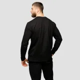 GymBeam Triko s dlouhým rukávem Basic Black - Barva: Čierna | Hmotnost: 0,253 kg · záber 3