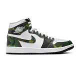 Pánská vycházková obuv NIKE Golf Air Jordan 1 High Golf white legion green black · záber 1