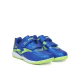 Chlapecké fotbalové kopačky halové JOMA Powerfull 2504 K IC royal blue green · záber 2