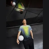 Pánské rychleschnoucí tričko s potiskem 4F x Robert Lewandowski - zelené · záber 1