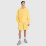 Teplákové šortky unisex - žluté · záber 1