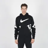 Pánska mikina s kapucňou NIKE M NK CLUB BB GX HDY NEO VAR BLACK WHITE · záber 2