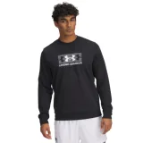 Pánská mikina UNDER ARMOUR UA Rival Terry Logo Crew Q2-BLK · záber 1