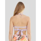 Dámské plavky FUNDANGO Lola Twisted Top-333-soft lilac · záber 3