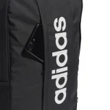 Batoh ADIDAS LINEAR BACKPACK BLACK BLACK WHITE · záber 5