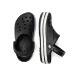 Kroksik (rekreációs cipő) CROCS Bayaband Clog black white · záber 3