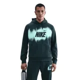 Pánska zateplená tréningová mikina s kapucňou NIKE M NK TF FLEECE PO HD GFX SEAWEED · záber 1