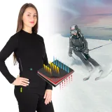 Dámske vyhrievané tričko W-TEC Insulong Lady Farba čierna, · záber 4