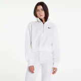 Dámska mikina s 1 2 zipsom NIKE W NSW PHNX FLC QZ CROP SAIL BLACK · záber 2