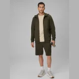 Pánské teplákové kraťasy - khaki · záber 1