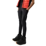 Dívčí turistické legíny 4F JUNIOR TROUSERS FNK-4FJWSS24TFTRF493-21S-BLACK · záber 2