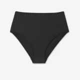 DECATHLON Dolný diel dámskych plaviek Romi s vysokým pásom na surfovanie čierny 2XL · záber 2