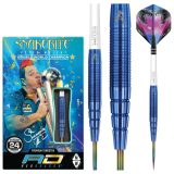 Dart szett steel 24g Peter Wright Snakebite PL15 Blue, 90% Wolfram gravírozott · záber 1