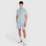 Pánské sportovní rychleschnoucí kraťasy 4F x Robert Lewandowski - tyrkysový · záber 1