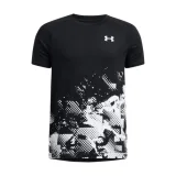 Chlapecké tréninkové tričko s krátkým rukávem UNDER ARMOUR UA Tech Graphic SS-BLK · záber 1