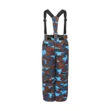 Chlapecké lyžařské kalhoty COLOR KIDS Ski pantsAOP, AF 10.000, blue · záber 6