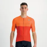Pánský cyklistický dres s krátkým rukávem SPORTFUL Light pro jersey, chili red carrot · záber 2