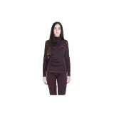 Dámska lyžiarska mikina s 1 2 zipsom FUNDANGO Vanda-398-aubergine · záber 2