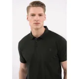 Pánské polo tričko s krátkým rukávem VOLCANO O-DRAGO-700-BLACK · záber 5