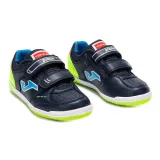 Chlapecké fotbalové kopačky halové JOMA Top Flex 2533 K IC navy blue green · záber 2