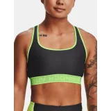 Kompresní podprsenka UNDER ARMOUR UA Crossback Mid Solid NE-GRY · záber 2