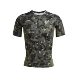 Pánské kompresní tričko s krátkým rukávem UNDER ARMOUR UA HG Armour Prtd SS-GRN · záber 3