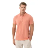 Pánské polo tričko s krátkým rukávem VOLCANO O-CHILI PEACH · záber 1
