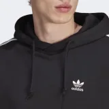 Pánská mikina s kapucí ADIDAS ORIGINALS 3-STRIPES HOODY-IM2088-black · záber 3